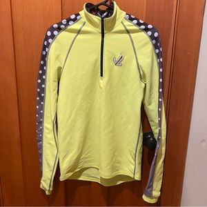 JL Racing Warm Zip Up mid layer, hi-viz, reflective details
